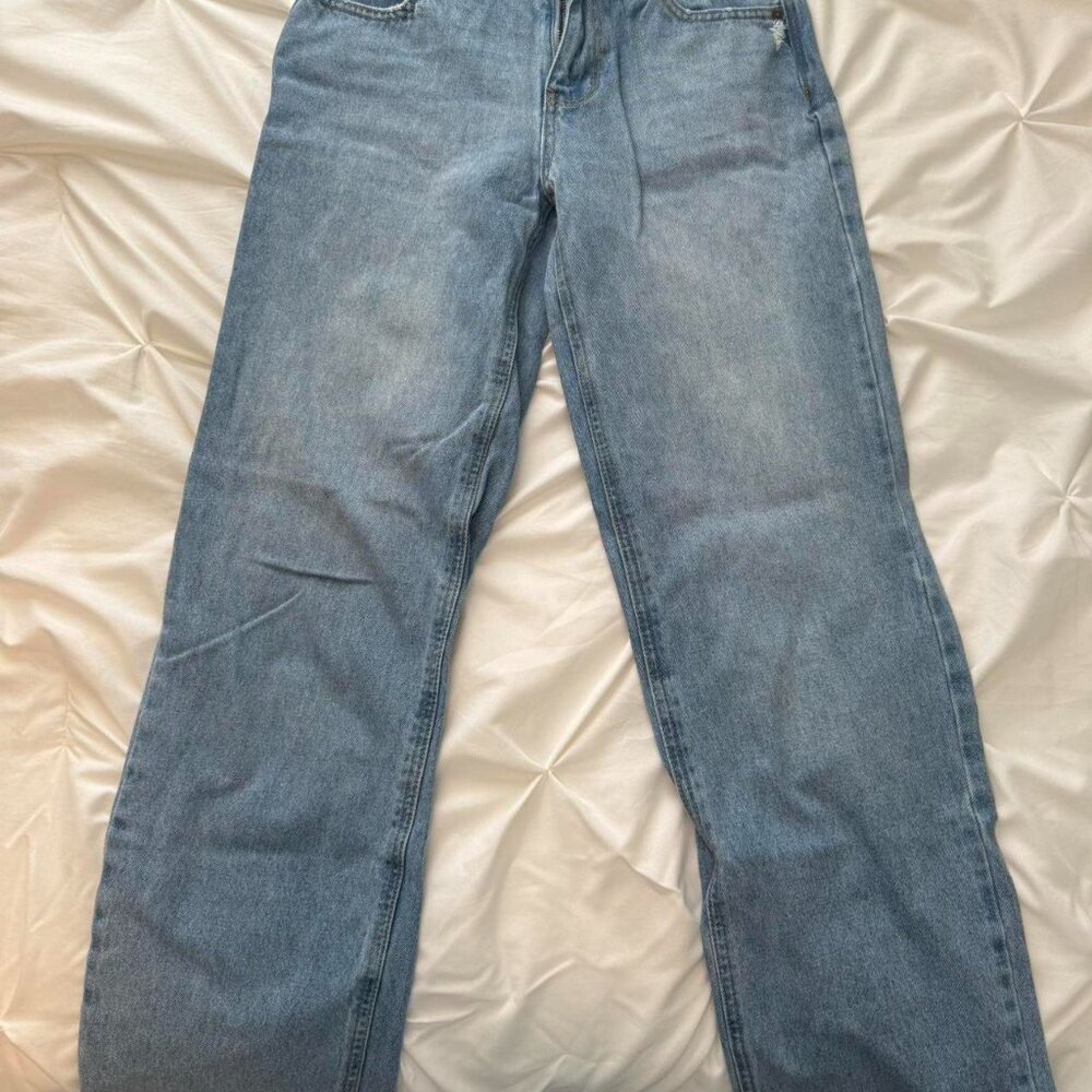 Women's Blue and Navy Jeans